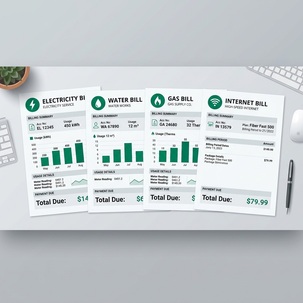 Professional Utility Bill Services